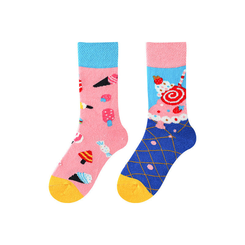 Family Set Ice Cream Socks