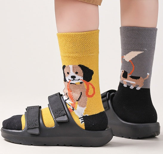 Family Set Puppy Socks