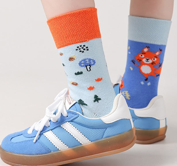 Family Set Squirrel Socks