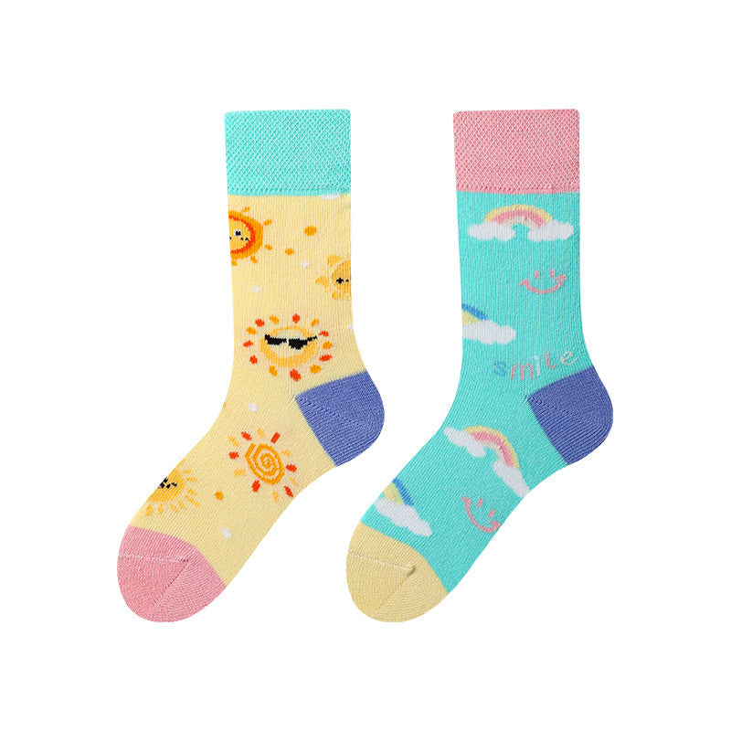 Family Set The Sun and The Rainbow Socks