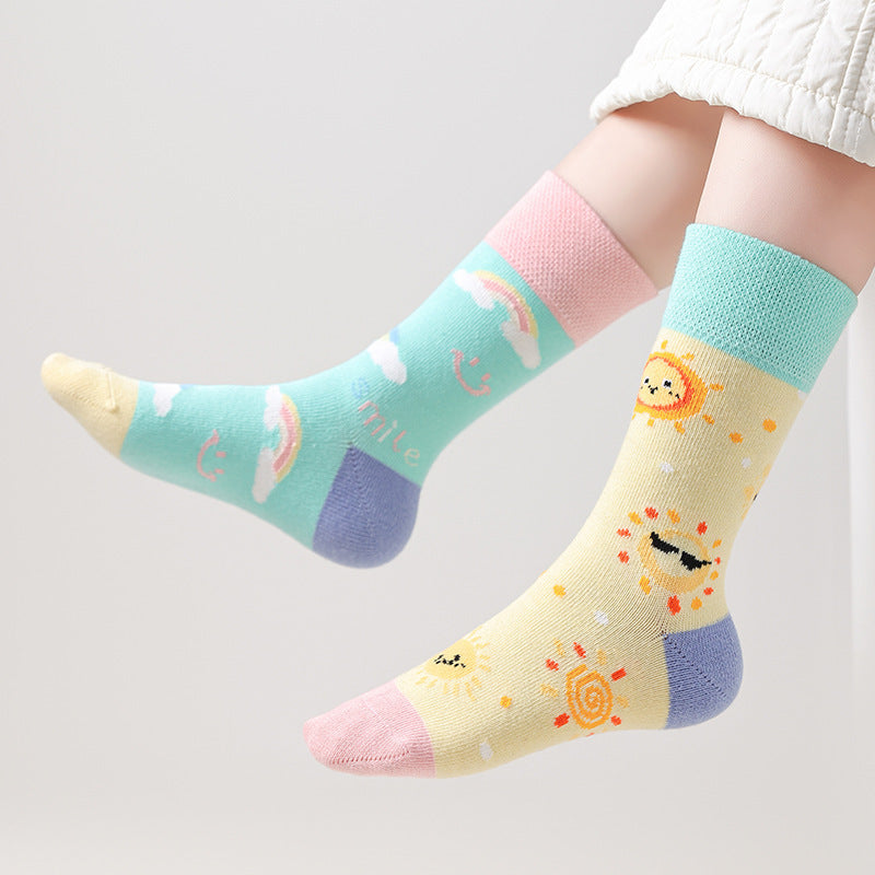 Family Set The Sun and The Rainbow Socks