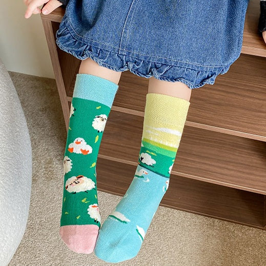 Family Set The Goat and the Goose Socks
