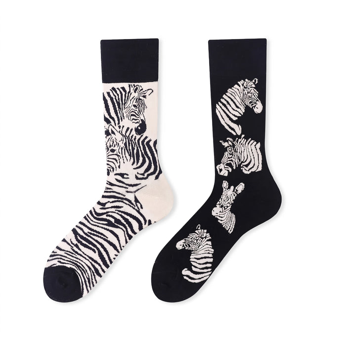 Family Set Zebra Socks
